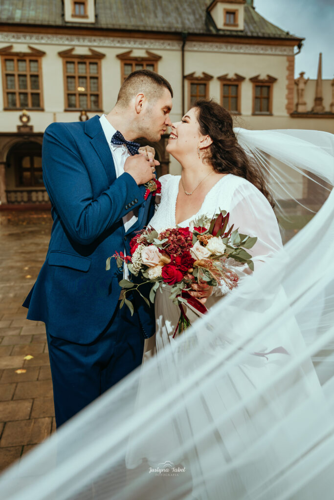 sesja poślubna Pałac Biskupów Krakowskich Kielce